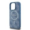 Guess GUHMP16LG4GFRB iPhone 16 Pro6.3 niebieski/blue hardcase 4G Ring Classic Logo MagSafe